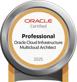 Oracle Cloud Infrastructure 2025 Multicloud Architect Professional