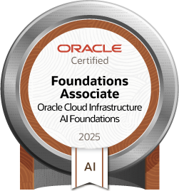 Oracle Cloud Infrastructure 2025 AI Foundations Associate